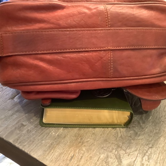 Christian Dior Gaucho Saddle Bag Leather Silver Coin Charm One Shoulder - Picture 6 of 14